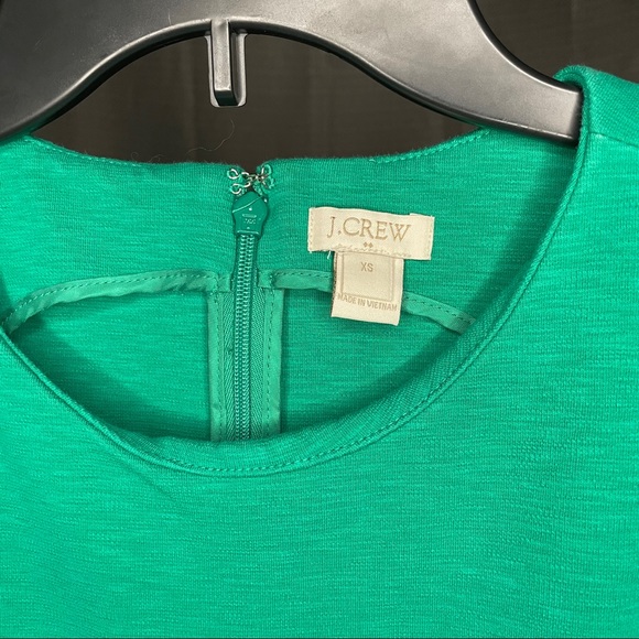 Green J Crew Factory Dress w/ Pockets - Picture 5 of 8